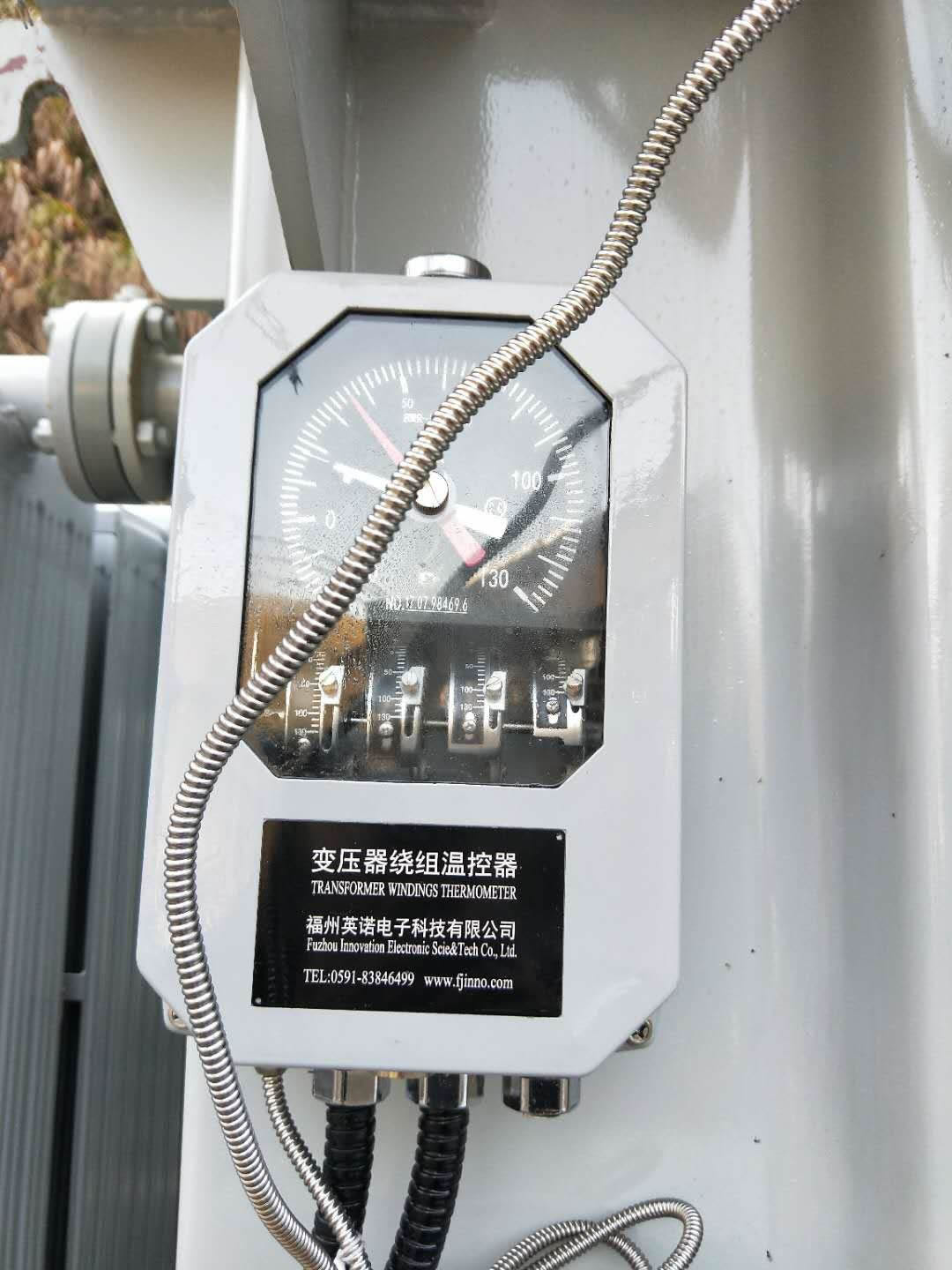BWR-04 / BWR-06 transformer temperature controller detail and installation components